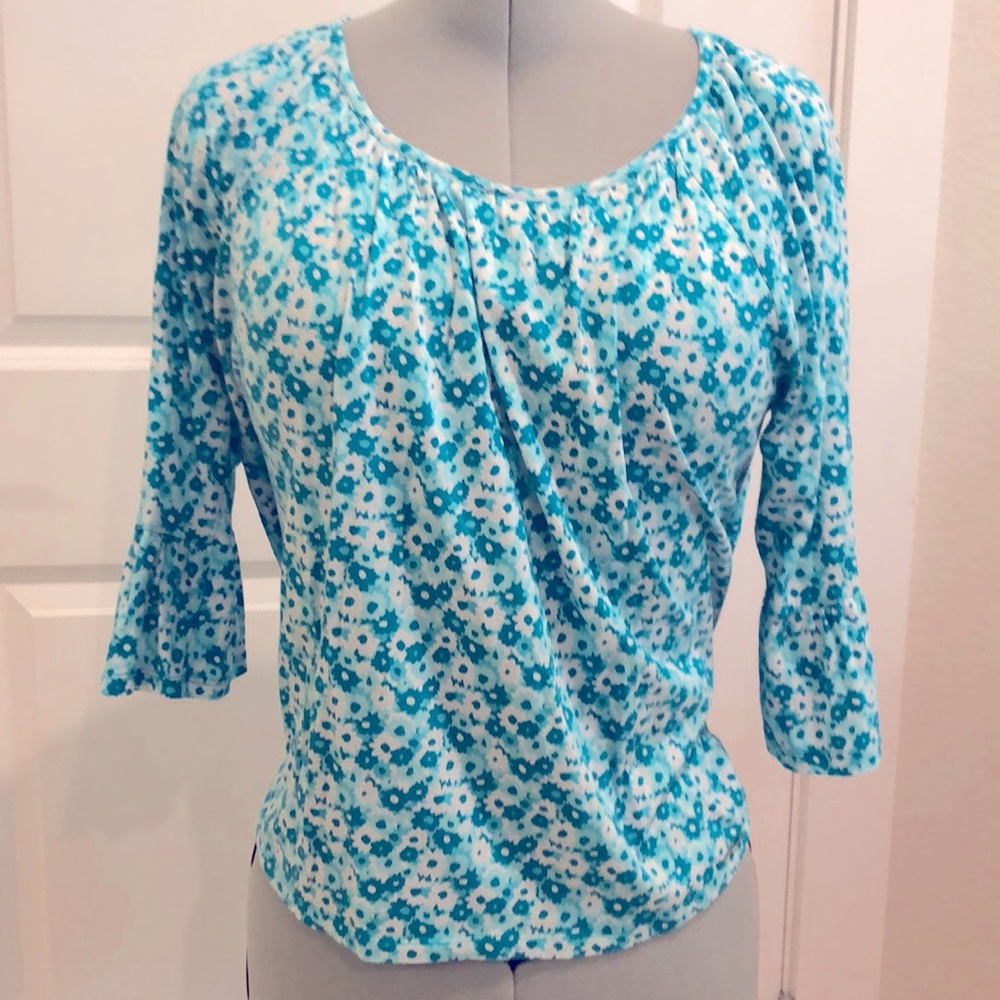 pretty Michael Kors cute blue top -NWOT